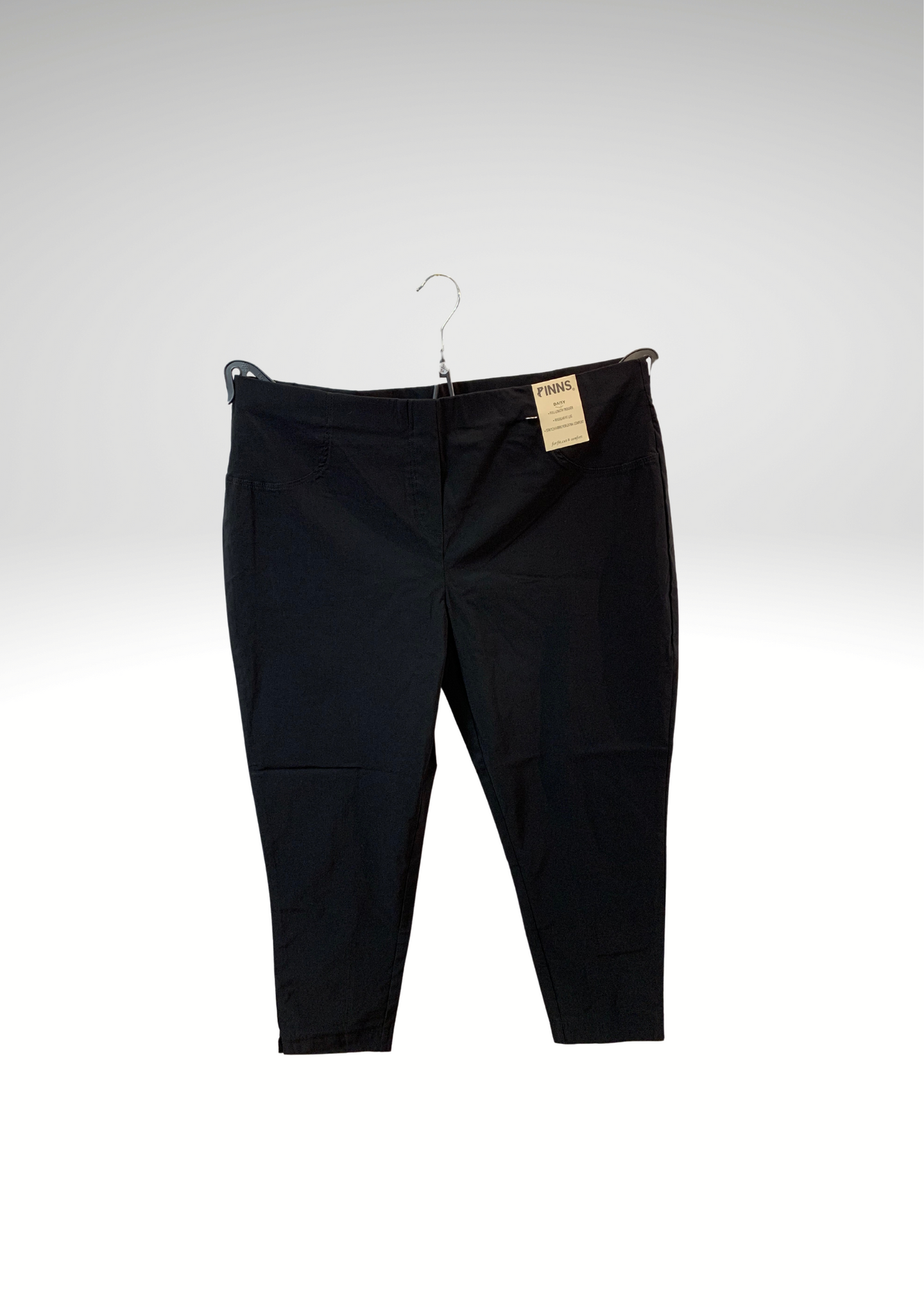Pinns Full length Trousers - Black & Navy Available
